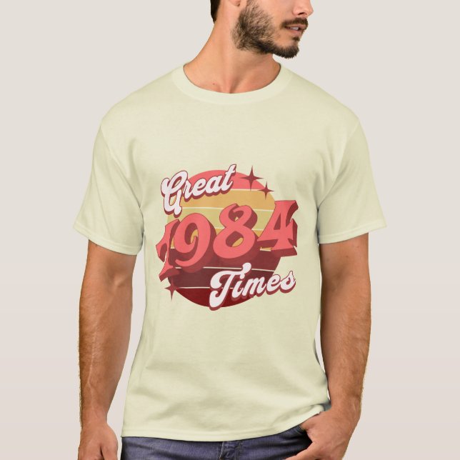 Camiseta Vintage Retro dos Anos 80 (Frente)