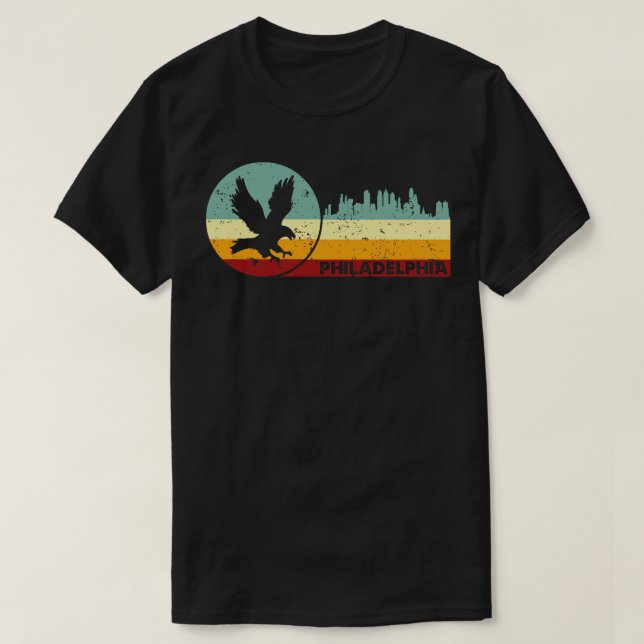 Camiseta Vintage Retro Eagles (Frente do Design)