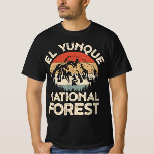 Camiseta Vintage Retro El Yunque National Forest Puerto Ric