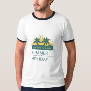 Camiseta Vintage Retro Ensolarado de Verão dos Anos 70 Skin