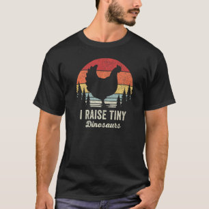 Camiseta Vintage Retro Eu Crio Dinossauros Minúsculos Frang