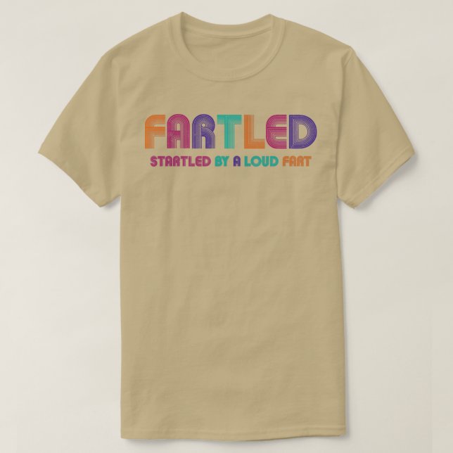 Camiseta Vintage Retro Fartled (Frente do Design)