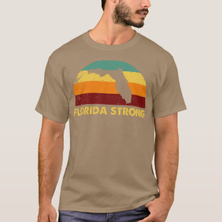 Camiseta Vintage Retro Florida Strong