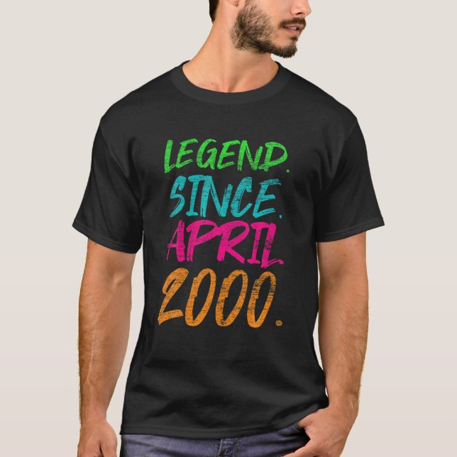 Camiseta Vintage Retro Funny, 20 Anos, 20 Bi (Frente)