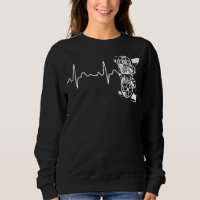 Vintage Retro Gamer Heartbeat Shirt Engraçado Víde