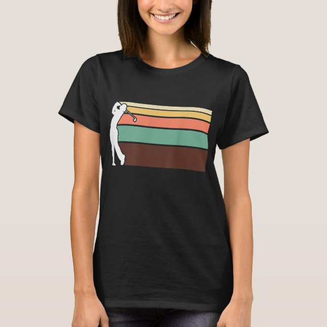 Camiseta Vintage Retro Golf (Frente)
