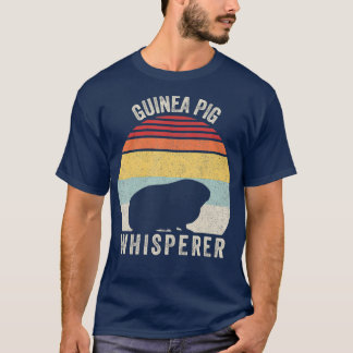 Camiseta Vintage Retro Guiné Pig Whisperer