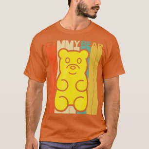 Camiseta Vintage Retro Gummy Bear