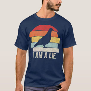 Camiseta Vintage Retro I Am A Lie Bird Arent Real (2)