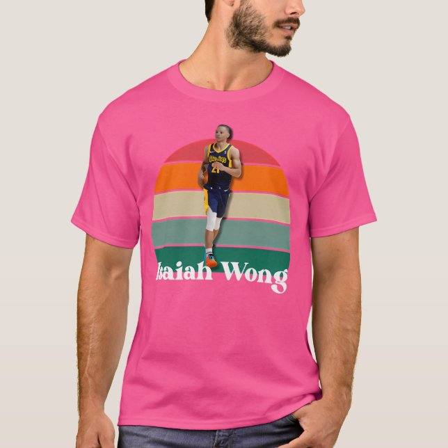 Camiseta Vintage Retro Isaiah Wong (Frente)