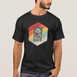 Camiseta Vintage Retro Japonês Arcade Game Pachinko
