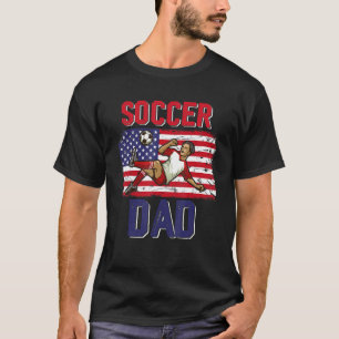 Camiseta Vintage Retro Jogador de Pai de Futebol Americano 