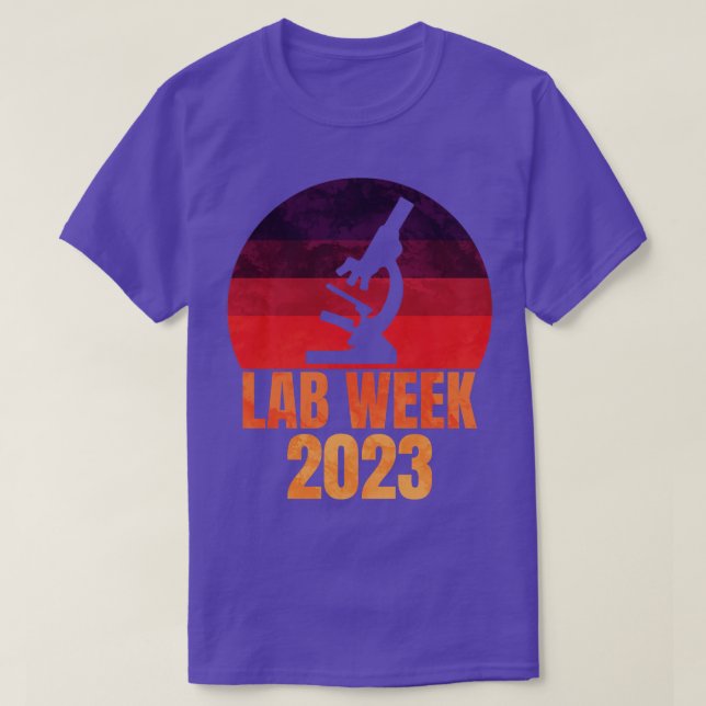 Camiseta Vintage Retro Lab Semana 2023 (Frente do Design)