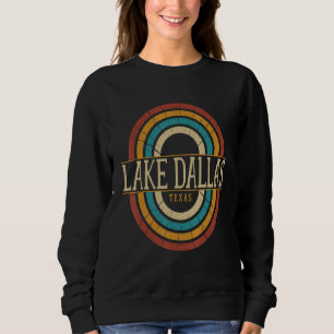 Camiseta Vintage Retro Lago Dallas Texas TX Mulheres Homens