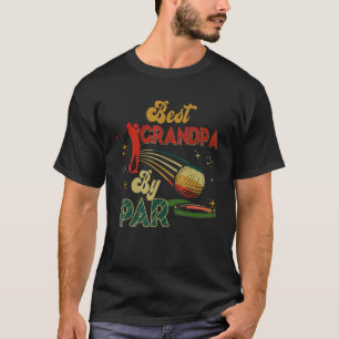 Camiseta Vintage Retro Melhor Avô Por Par Golf Player Coac