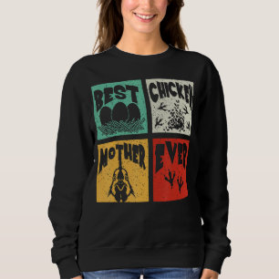 Camiseta Vintage Retro Melhor Mãe De Frango Alguma Vez Fome