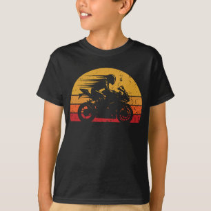 Camiseta Vintage Retro Motorcycle Racing Biker Sport Street