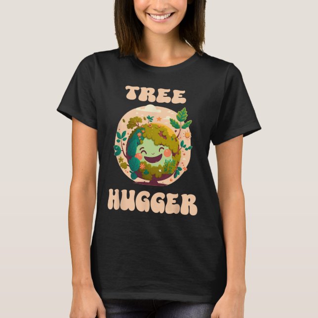 Camiseta Vintage Retro Nature Ear (Frente)