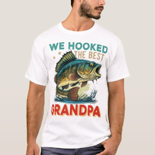 Camiseta Vintage Retro Nós Pegamos O Melhor Vovô Do Pai