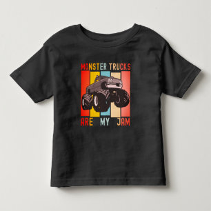Camiseta Vintage Retro - Os Caminhões Monstros São O Meu 