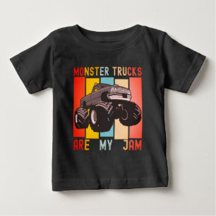Camiseta Vintage Retro - Os Caminhões Monstros São O Meu 