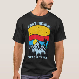 Camiseta Vintage Retro Outdoor Mountain Wild Explore