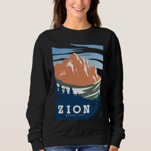 Camiseta Vintage Retro Parque Nacional Zion Utah Lembrança