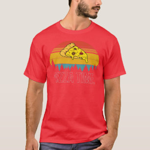 Camiseta Vintage Retro Pizza Time 34605806