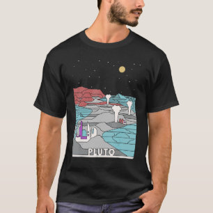 Camiseta Vintage Retro Pluto National Park Visita Pluto Lin