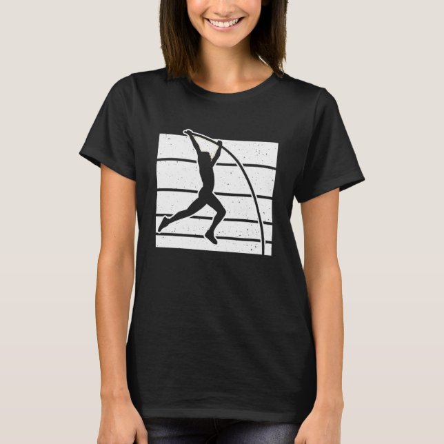 Camiseta Vintage Retro Polle Vault (Frente)