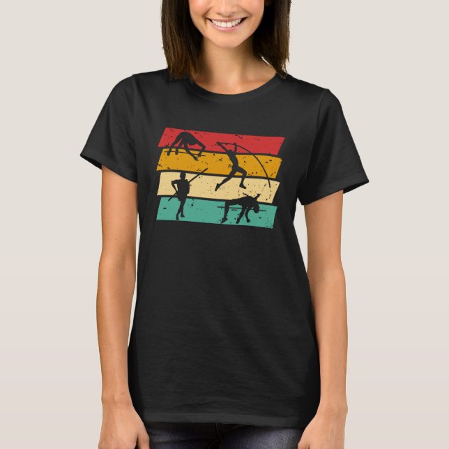 Camiseta Vintage Retro Polle Vault 2 (Frente)