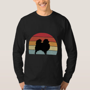 Camiseta Vintage Retro Pomeranian Lovers S Pomeraniano
