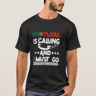 Camiseta Vintage Retro Portugal Está Chamando De Engraçado
