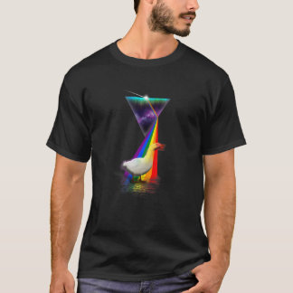 Camiseta Vintage Retro Prism Duck