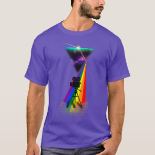 Camiseta Vintage Retro Prism Film Maker _nxpl