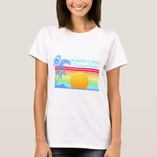 Camiseta Vintage Retro Punta Cana