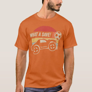 Camiseta Vintage Retro Que Salvação Foguete RC Carro Futebo