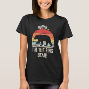 Camiseta Vintage Retro Rawr Eu Sou O Ensaiador Do Portador