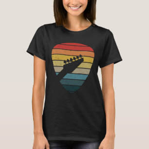 Camiseta Vintage Retro Rock & Roll Music and Guit