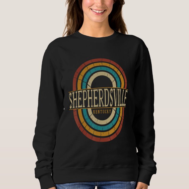 Camiseta Vintage Retro Shepherdsville Kentucky KY Women Men (Frente)