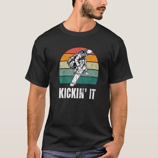 Camiseta Vintage Retro Skateboard Skull Skate (Frente)