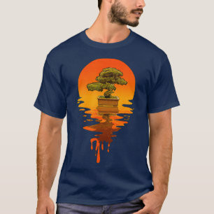 Camiseta Vintage Retro Style Bonsai