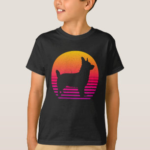 Camiseta Vintage Retro Style Corgi