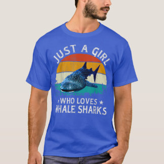 Camiseta Vintage Retro Style Ocean Apenas Uma Menina Que Am