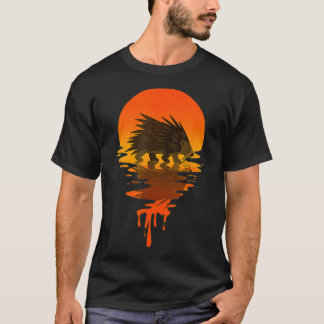 Camiseta Vintage Retro Style Porcupine