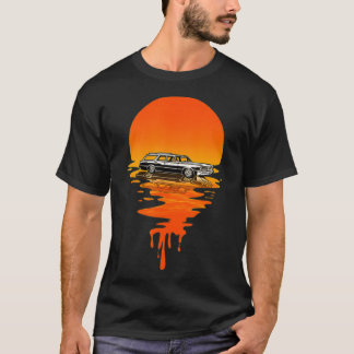 Camiseta Vintage Retro Style Station Wagon
