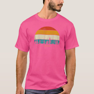 Camiseta Vintage Retro Style Sunset England skyline citysca