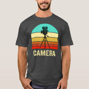 Camiseta Vintage Retro Style Sunset Film Maker