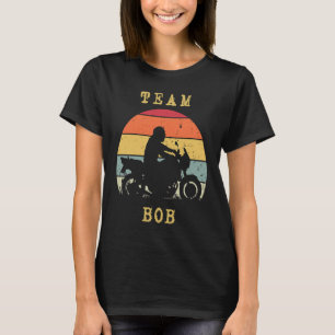 Camiseta Vintage Retro Sunset Bob Motorcycle Biker Ride