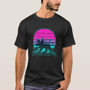 Camiseta Vintage Retro Sunset Cerberus